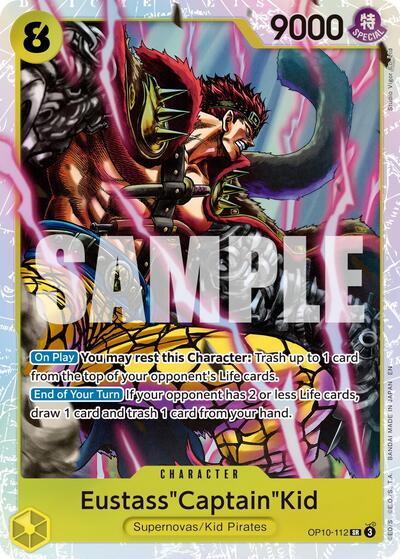 Eustass"Captain"Kid (Reprint) #OP10-112 Premium Booster -The Best- Vol. 2