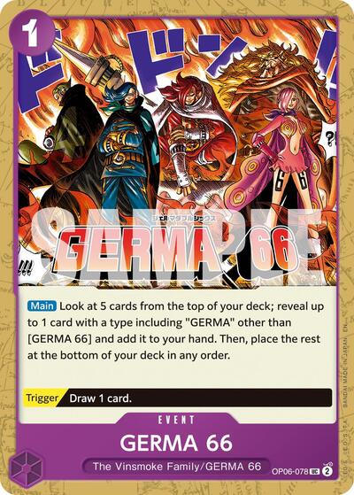 GERMA 66 (Reprint) #OP06-078 Premium Booster -The Best- Vol. 2