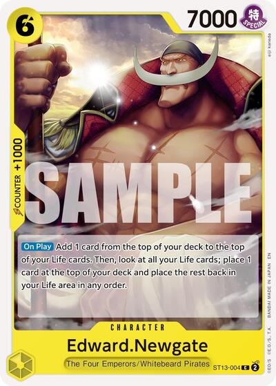 Edward.Newgate - ST13-004 (Reprint) #ST13-004 Premium Booster -The Best- Vol. 2
