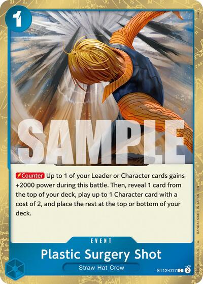 Plastic Surgery Shot - ST12-017 (Pirate Foil) #ST12-017 Premium Booster -The Best- Vol. 2