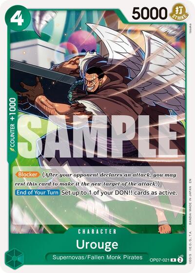 Urouge (Reprint) #OP07-021 Premium Booster -The Best- Vol. 2