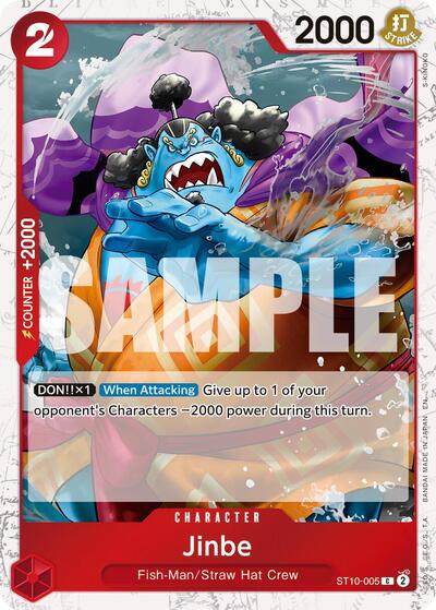 Jinbe - ST10-005 (Pirate Foil) #ST10-005 Premium Booster -The Best- Vol. 2