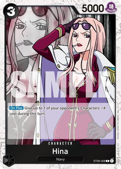 Hina (Pirate Foil) #ST06-008 Premium Booster -The Best- Vol. 2