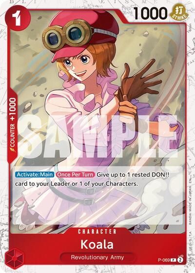 Koala (Pirate Foil) #P-069 Premium Booster -The Best- Vol. 2