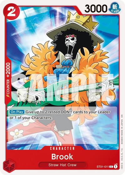 Brook - ST01-011 (Reprint) #ST01-011 Premium Booster -The Best- Vol. 2