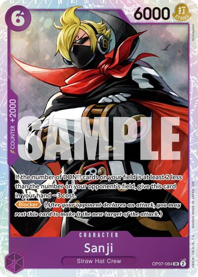 Sanji (Reprint) #OP07-064 Premium Booster -The Best- Vol. 2