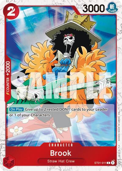 Brook - ST01-011 (Pirate Foil) #ST01-011 Premium Booster -The Best- Vol. 2