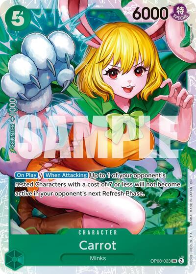 Carrot (Reprint) #OP08-023 Premium Booster -The Best- Vol. 2