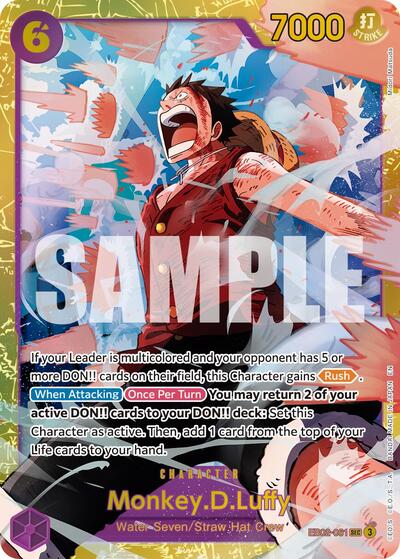 Monkey.D.Luffy - EB02-061 (Reprint) #EB02-061 Premium Booster -The Best- Vol. 2