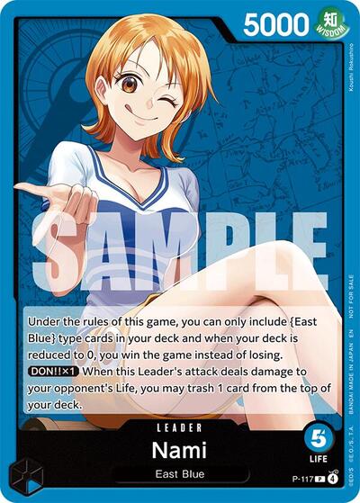 Nami - P-117 #P-117 One Piece Promotion Cards