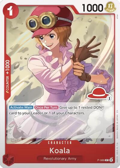 Koala (Luffy Deck) #P-069 Learn Together Deck Set
