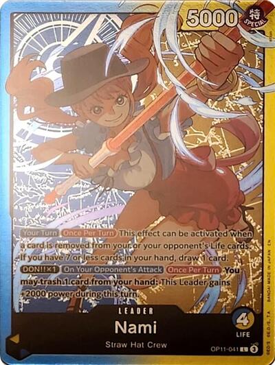 Nami - OP11-041 (Nami Deck) #OP11-041 Learn Together Deck Set