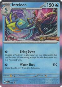 Inteleon - 002 [Staff] #2 Mega Evolution Promo