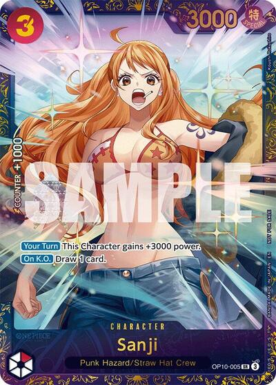 Sanji (Treasure Cup 2025) #OP10-005 One Piece Promotion Cards
