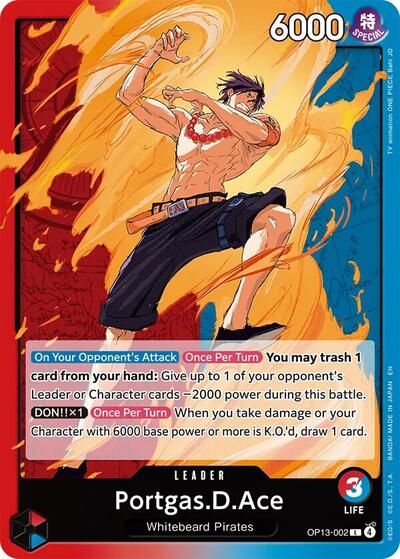 Portgas.D.Ace #OP13-002 Carrying On His Will