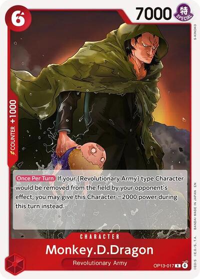 Monkey.D.Dragon #OP13-017 Carrying On His Will