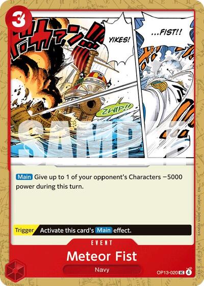 Meteor Fist #OP13-020 Carrying On His Will