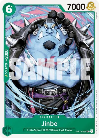 Jinbe #OP13-029 Carrying On His Will
