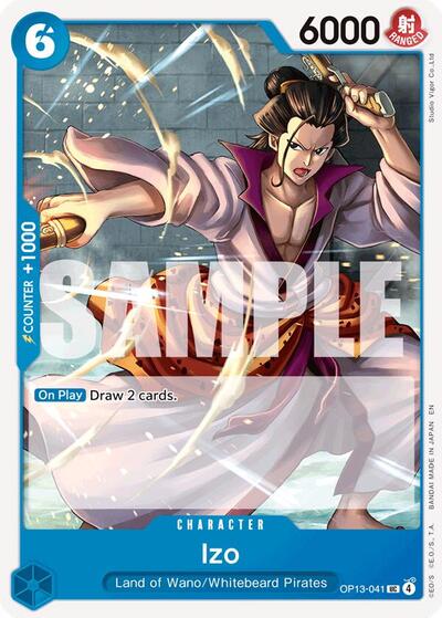 Izo #OP13-041 Carrying On His Will