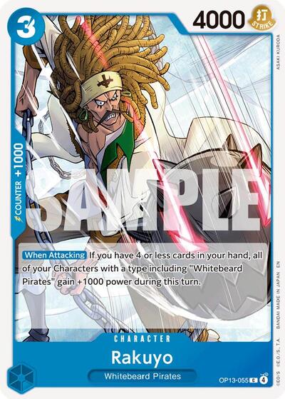 Rakuyo #OP13-055 Carrying On His Will