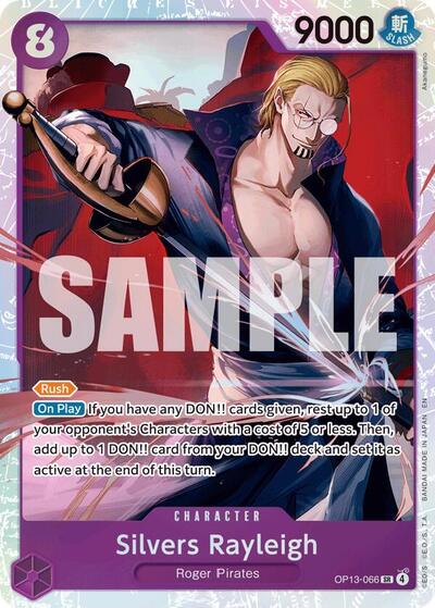Silvers Rayleigh #OP13-066 Carrying On His Will