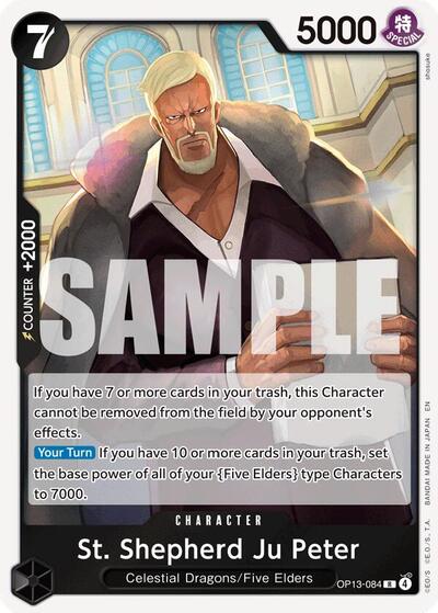 St. Shepherd Ju Peter #OP13-084 Carrying On His Will