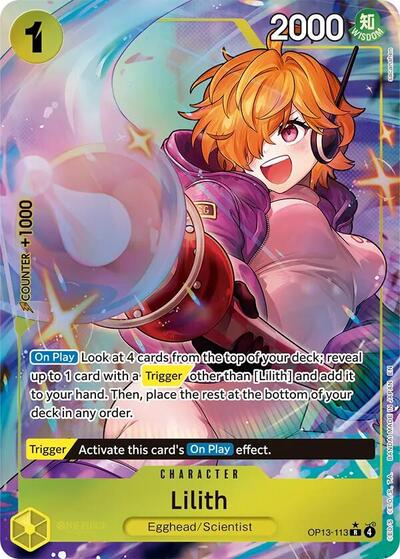 Lilith (Alternate Art) #OP13-113 Carrying On His Will