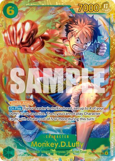 Monkey.D.Luffy #OP13-118 Carrying On His Will
