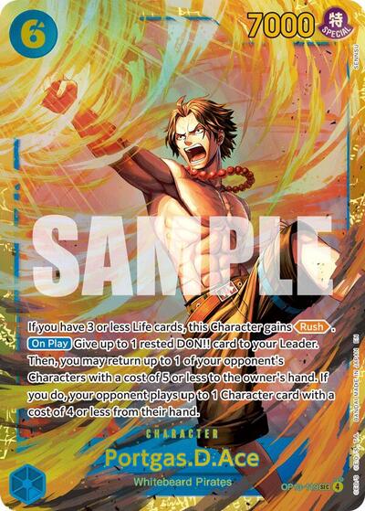 Portgas.D.Ace #OP13-119 Carrying On His Will