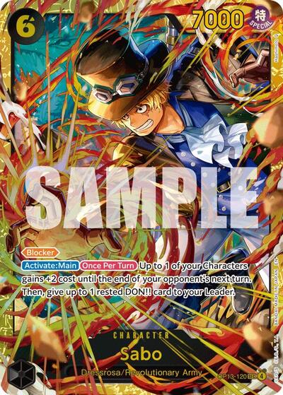 Sabo #OP13-120 Carrying On His Will