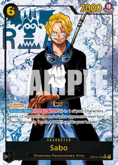 Sabo (Parallel) #OP13-120 Carrying On His Will