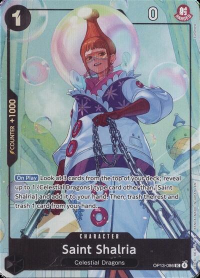 Saint Shalria (Premium Card Collection -Best Selection Vol. 5-) #OP13-086 One Piece Promotion Cards