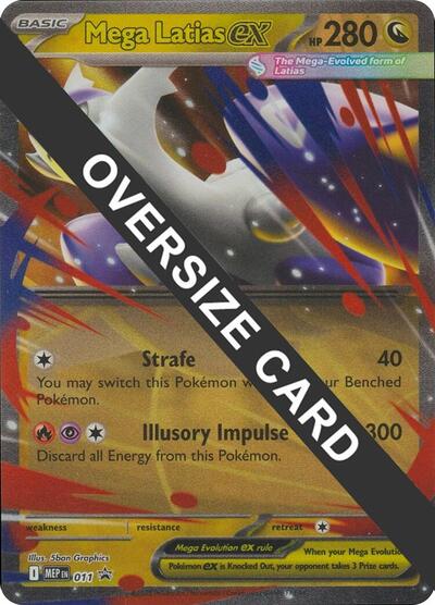 Mega Latias ex #11 Jumbo Cards