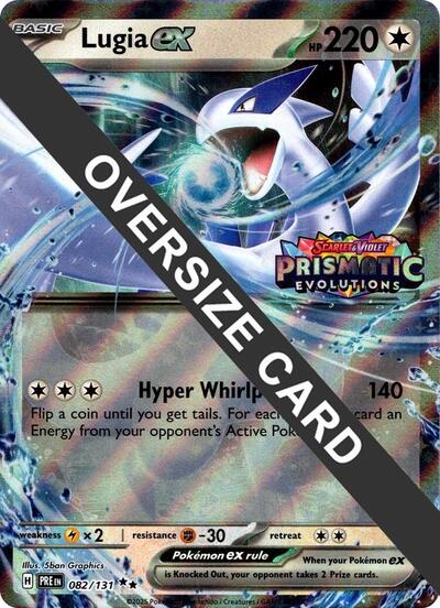 Lugia ex #82 Jumbo Cards