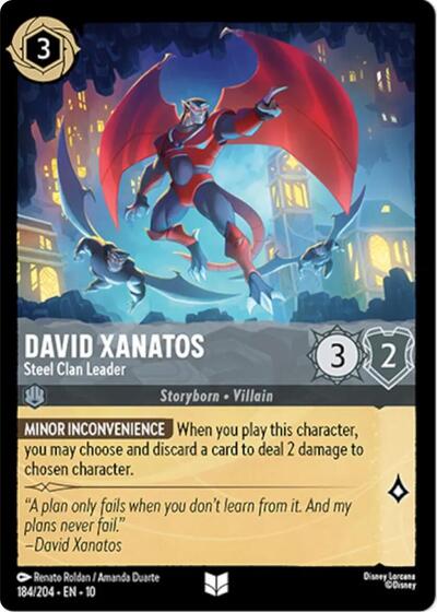 David Xanatos - Steel Clan Leader #184 Whispers in the Well