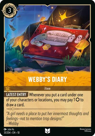 Webby's Diary #31 Whispers in the Well