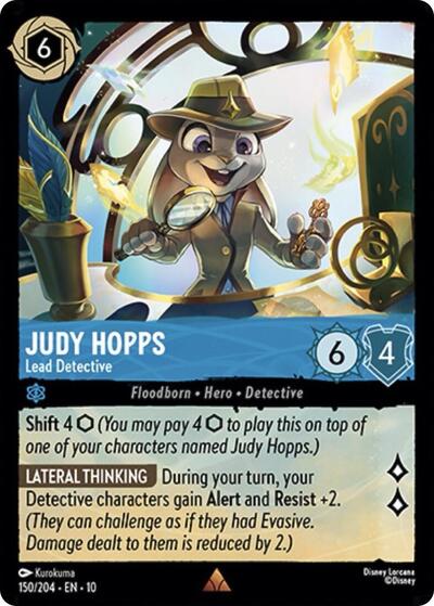Judy Hopps - Lead Detective #150 Whispers in the Well