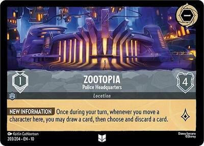 Zootopia - Police Headquarters #203 Whispers in the Well