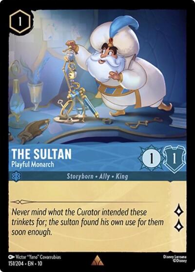 The Sultan - Playful Monarch #151 Whispers in the Well
