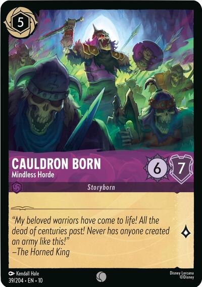 Cauldron Born - Mindless Horde #39 Whispers in the Well