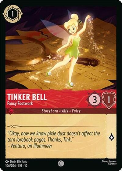 Tinker Bell - Fancy Footwork #106 Whispers in the Well
