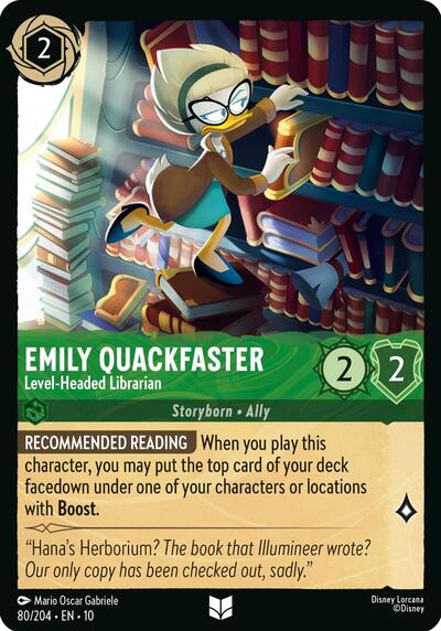 Emily Quackfaster - Level-Headed Librarian #80 Whispers in the Well
