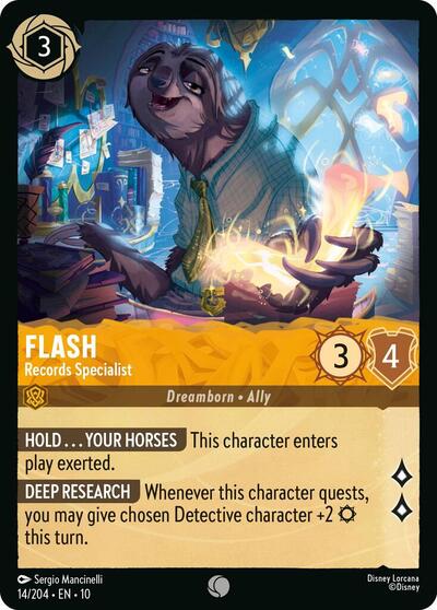 Flash - Records Specialist #14 Whispers in the Well
