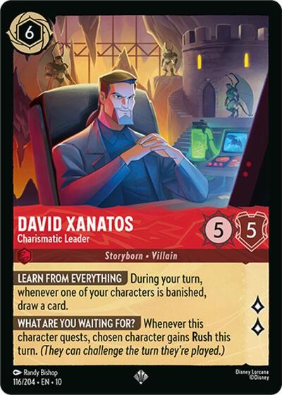 David Xanatos - Charismatic Leader #116 Whispers in the Well