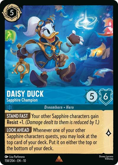 Daisy Duck - Sapphire Champion #158 Whispers in the Well