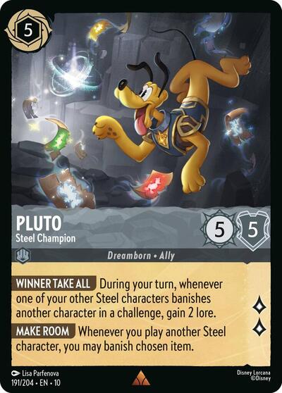 Pluto - Steel Champion #191 Whispers in the Well