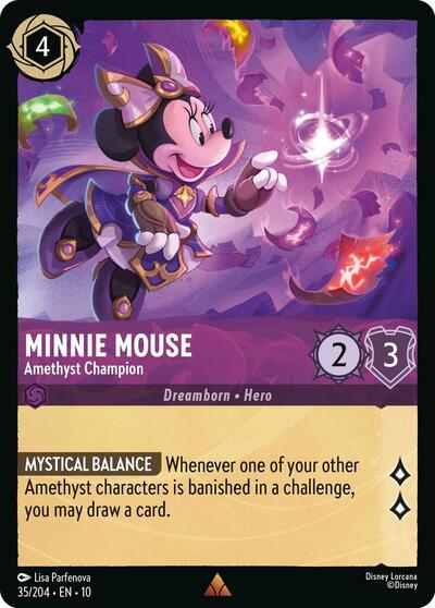 Minnie Mouse - Amethyst Champion #35 Whispers in the Well