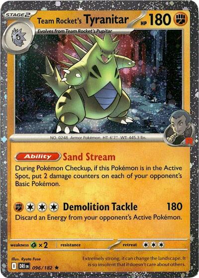 Team Rocket's Tyranitar #96 Miscellaneous Cards & Products