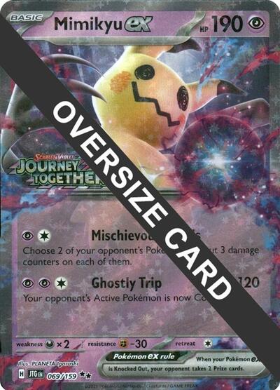 Mimikyu ex #69 Jumbo Cards