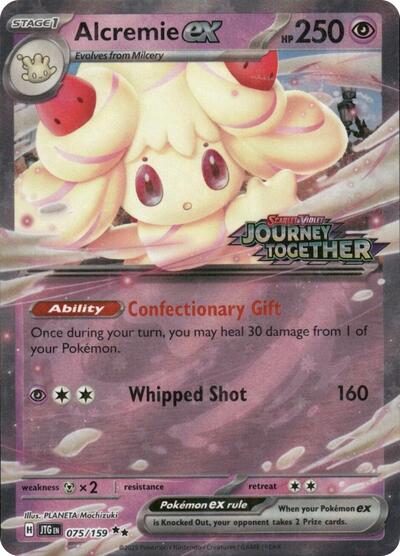 Alcremie ex #75 Miscellaneous Cards & Products